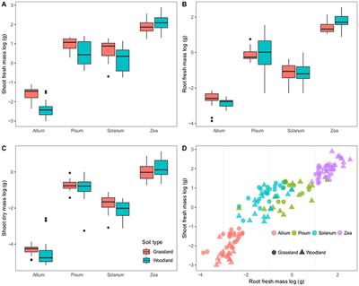 Rhizobacterial Community Assembly Patterns Vary Between Crop Species